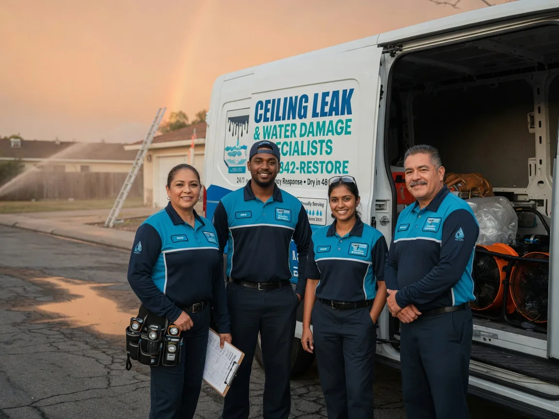 Ceiling Leak Cleanup company in North Windham, CT