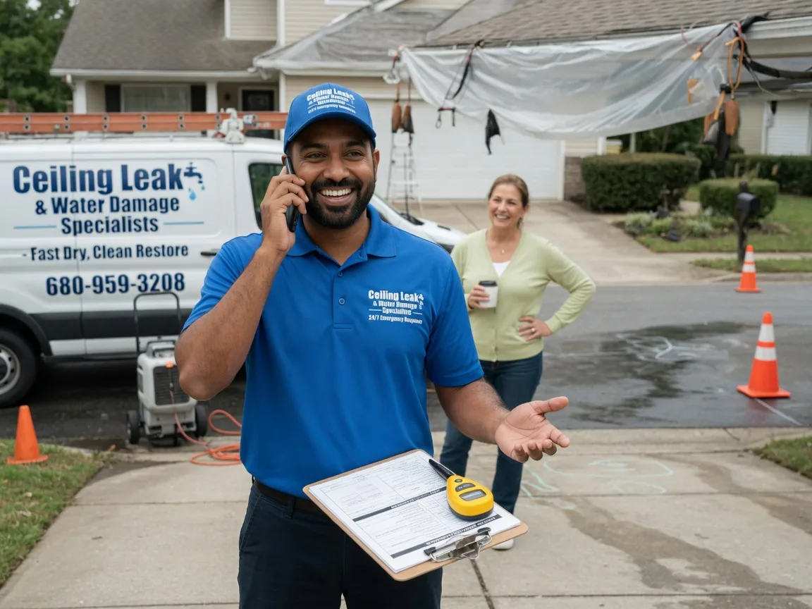 Ceiling Leak Cleanup North Windham, CT FAQs